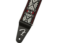 Fender Pasadena Woven Strap Red Snowflake 2 Fender Pasadena Woven Strap Red Snowflake 2